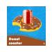 Inflatable holder for drinks Donat swimming holiday - Buy Online on GoSupps.com