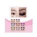Eye makeup stencil stickers for eyelash shades (roses - Buy Online on GoSupps.com