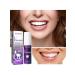 Non -invasive purple bleaching toothpaste