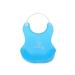 Little Me Set 4 pieces Bibs laid with pocket silicone blue