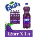 Fanta Drink frank grapes sparkled 12 pieces of 1 liter