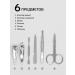 Manicure set "with care" 6 items in a case in - Buy Online on GoSupps.com