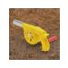 Manual fan-blanch for grill and dust (yellow)