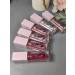 Lip glosses Lip gloss with mother -of -pearl 6 pcs