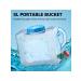5 liter water tank with a tap net for drinks on fresh air - Buy Online on GoSupps.com