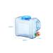 5 liter water tank with a tap net for drinks on fresh air - Buy Online on GoSupps.com