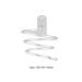 Holder for a hair dryer Harrone Suspension (silver - Buy Online on GoSupps.com