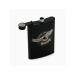 Elegant black flask for drinks 270 ml - Buy Online on GoSupps.com