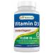 Best Naturals Vitamin D3 Vitamin D3 240 capsules - Buy Online on GoSupps.com