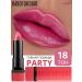 BELOR DESIGN Lipstick moisturizing tone 18 piercing pink