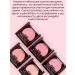 Belarusian cosmetics Face blush dry with a chemmer Velvet Touch tone 104 - Buy Online on GoSupps.com
