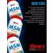 SAN MSM 1000 mg additive for joints and ligaments 120 MSM capsules - Buy Online on GoSupps.com