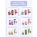 Wer Gift set of cosmetics lipstick and lip glosses - Buy Online on GoSupps.com