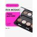 EVA Mosaic Shadows for eye eyelids Satin set 04 4 colors 6.5 g