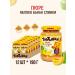 Toptyshka Baby puree apple and banana with cream 190g*12pcs