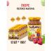 Toptyshka Baby puree apple+raspberries with sugar from 5 months 190g*12pcs