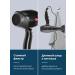 Dewal Hair hair dryer Professional Profile 03-120 Black - Buy Online on GoSupps.com