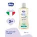 CHICCO Children's shampoo for hair and body with oats without tears 200ml 0m+