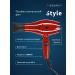 Dewal Professional hairdryer with diffuser 03-111 red