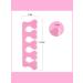 SEFFLY Fingers for pedicure 100 pairs pink - Buy Online on GoSupps.com