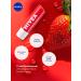 NIVEA Lip balm "strawberry radiance" 4.5 gr. - Buy Online on GoSupps.com
