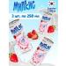 Lotte Shipped drink Milkis strawberries 250 ml 3 pcs