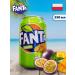 Fanta Poland Lemonada Fanta Lemon Strawberry Kiwi Exotic 330 ml x 3 - Buy Online on GoSupps.com