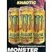Monster Energy Energy drink Khaotic 500 ml x3