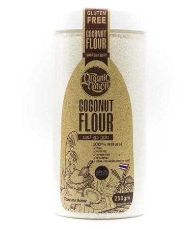 Organic Nation Coconut Flour - 250 Grams