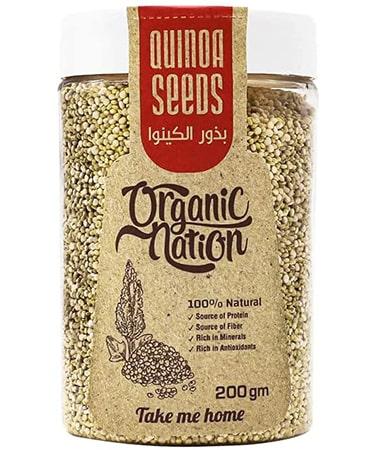Organic Nation Quinoa Seeds  - 200 Gram