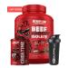 Big Ramy Labs RedRex Beef Protein Isolate 60 Serv +  Creatine 5000 MG - Monohydrate - 60 Servings + Shaker