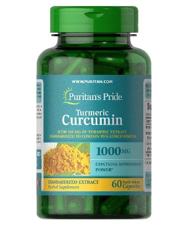 Puritan's Pride Turmeric Curcumin - 1000 Mg - 60 Capsules