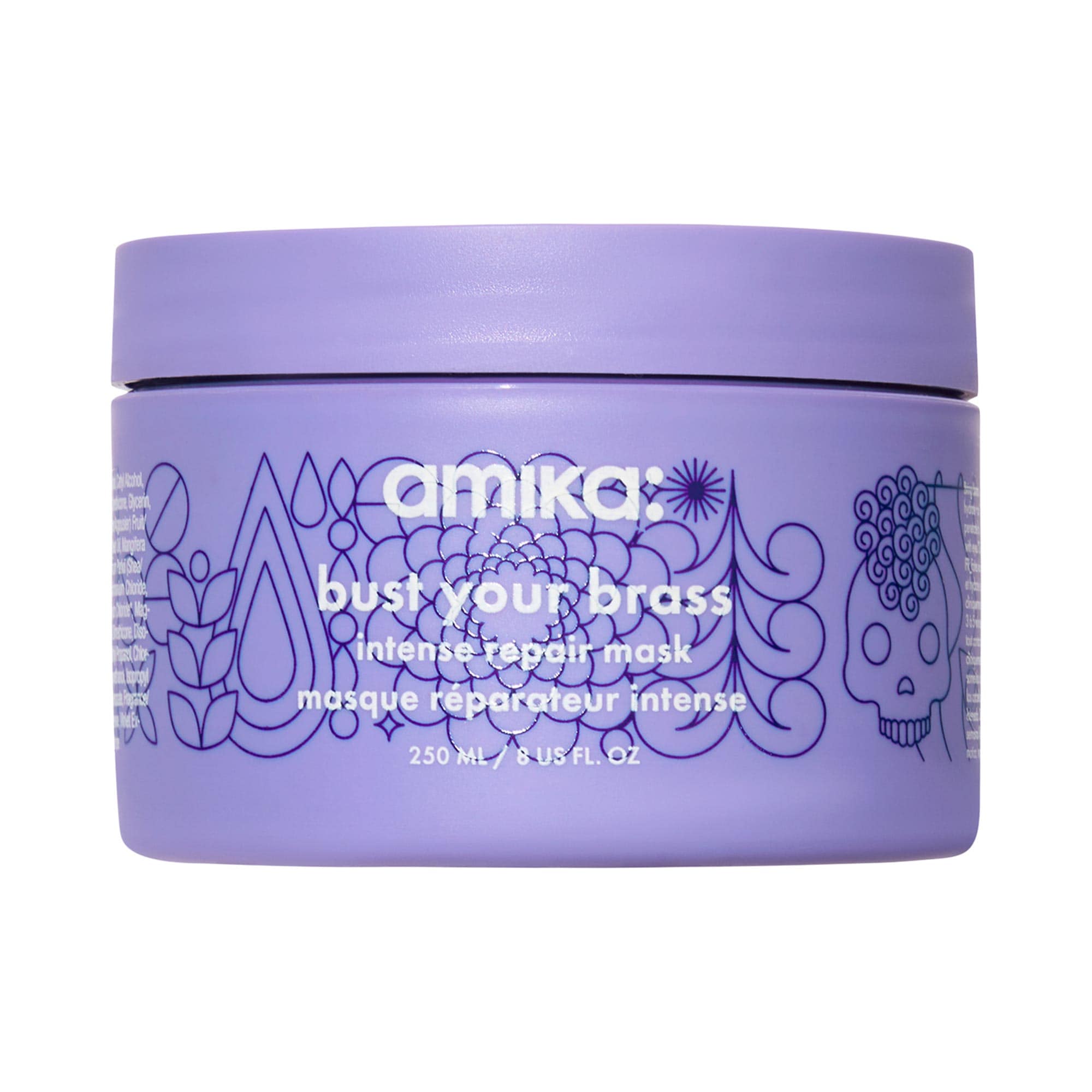 Shop amika Bust Your Brass Cool Blonde Purple Intense Repair