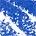 0.04 oz/ 1.2 g Chaos - vibrant cobalt blue matte with slight floating pearl