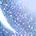 Astral Moon Flower - periwinkle blue with iridescent pearl