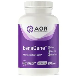 Advanced Orthomolecular Research AOR BenaGene 30 Vegetarian Capsules - AOR08138