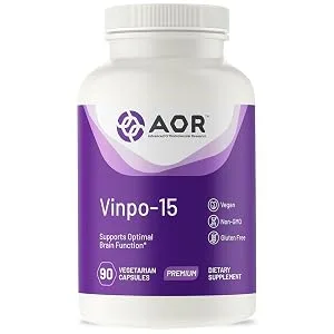 Advanced Orthomolecular Research AOR Vinpo-15 90 Vegetarian Capsules - Vinpo