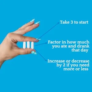 Nbpure MagO7 Digestive Cleanse & Detox - 90 Capsules - Instructions for use - nbpure MagO7