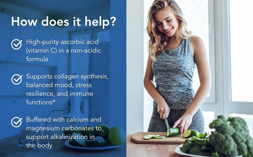 Allergy Research Group Buffered Vitamin C with Calcium and Magnesium 120 Vegetarian Capsules - How does it help