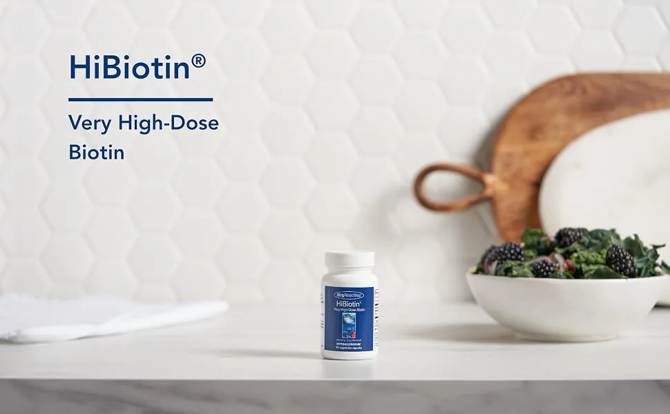 Allergy Research Group HiBiotin 90 Vegetarian Capsules - HiBiotin