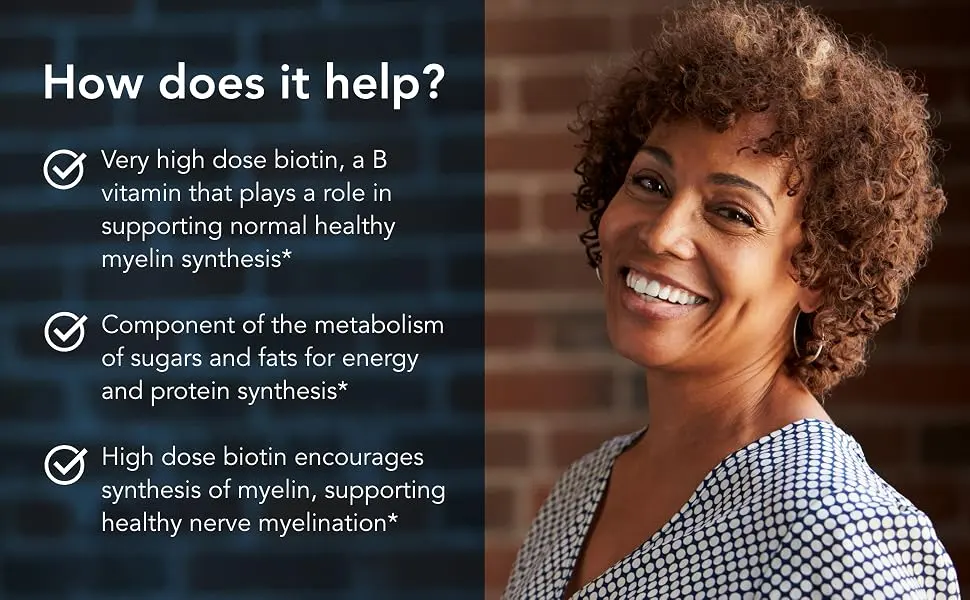 Allergy Research Group HiBiotin 90 Vegetarian Capsules - How Does it Help