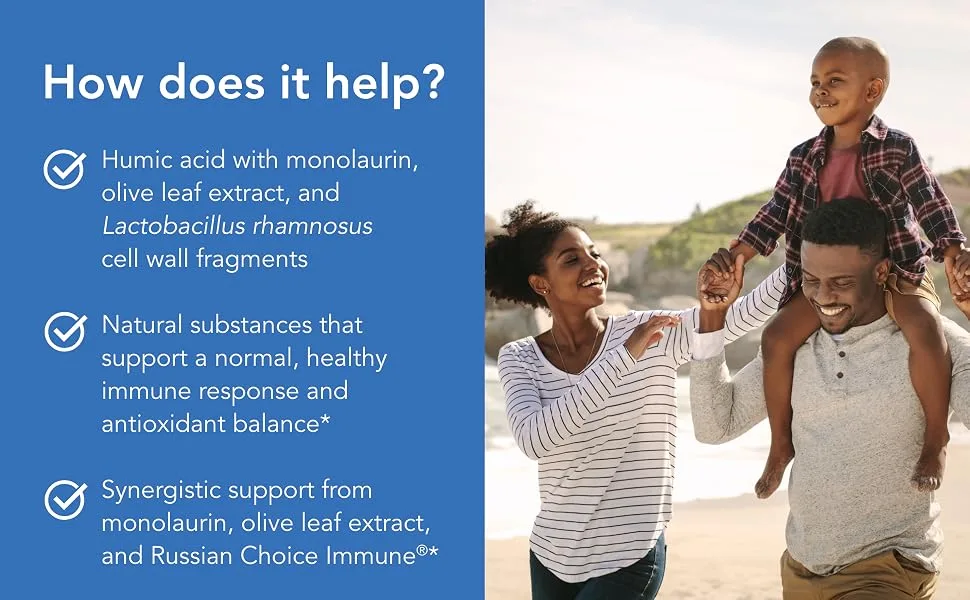 Allergy Research Group Humic-Monolaurin Complex 120 Vegetarian Capsules - How Does it Help