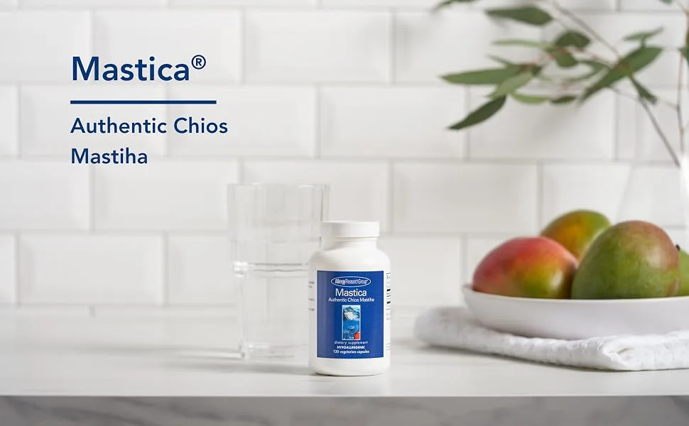 Allergy Research Group Mastica Chios Gum Mastic 120 Vegetarian Capsules - Mastica