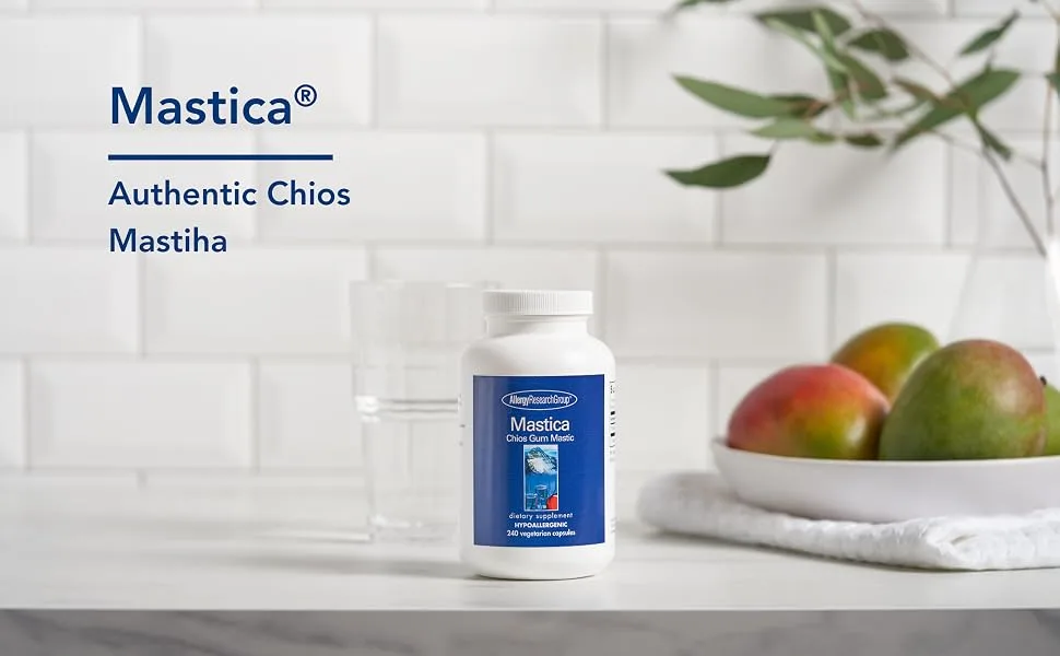 Allergy Research Group Mastica Chios Gum Mastic 240 Vegetarian Capsules - Mastica