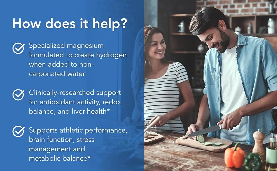 Allergy Research Group Molecular H2 Effervescent Hydrogen Tablets 60 Tablets - How Does it Help