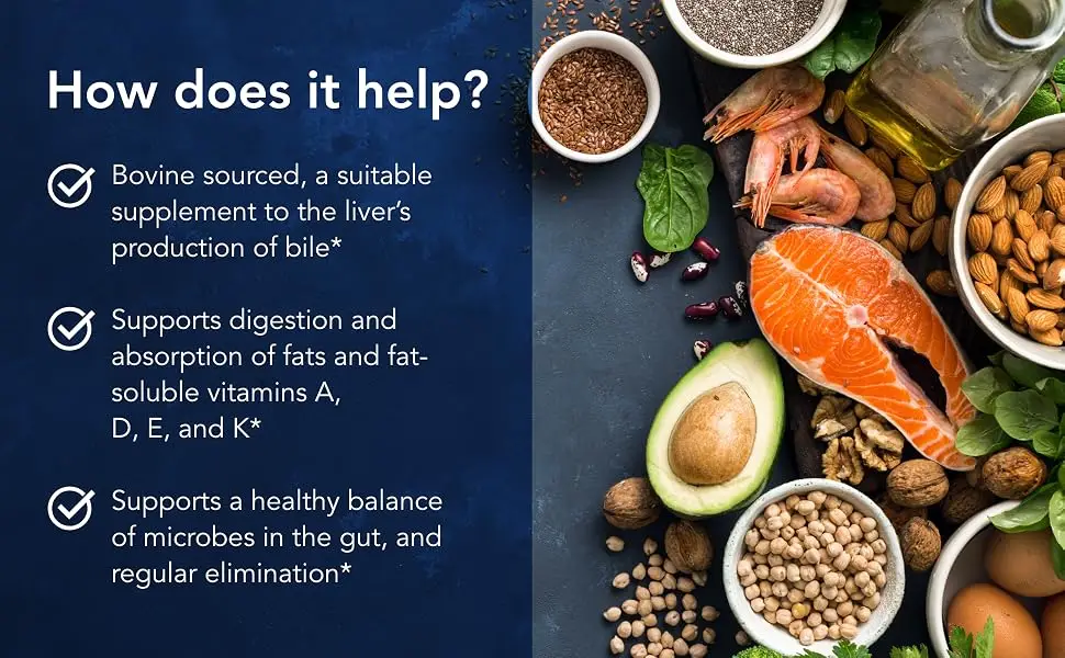 Allergy Research Group Ox Bile 500 mg 100 Vegicaps - How Does it Help