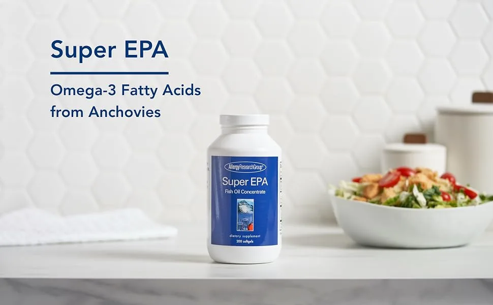 Allergy Research Group Super EPA Fish Oil Concentrate 200 Softgels - Super EPA