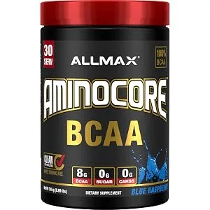 ALLMAX Nutrition AMINOCORE BCAA Blue Raspberry 0.69 lbs (315 g) - product information 4