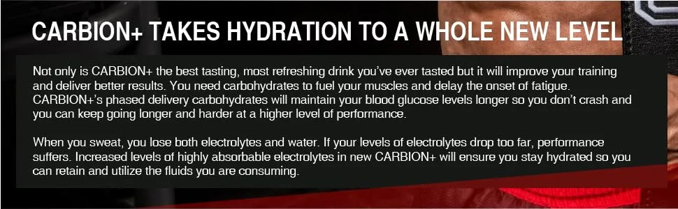 ALLMAX Nutrition CARBion+ with Electrolytes Unflavored 24.7 oz (700 g) - carbion takes hydration to a new level