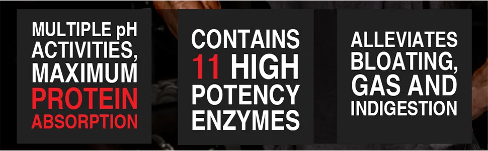 ALLMAX Nutrition Digestive Enzymes + Protein Optimizer 90 Capsules - multiple pH maxiumum protein absorption high potency enzymes alleviates bloating gas indigestion